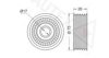 SAAB 5954763 Deflection/Guide Pulley, v-ribbed belt